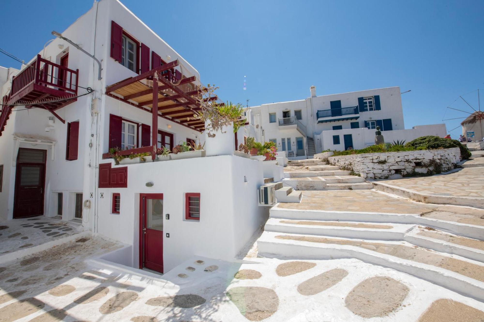 My Comfy Windmills Apartment Mykonos Town Exteriör bild